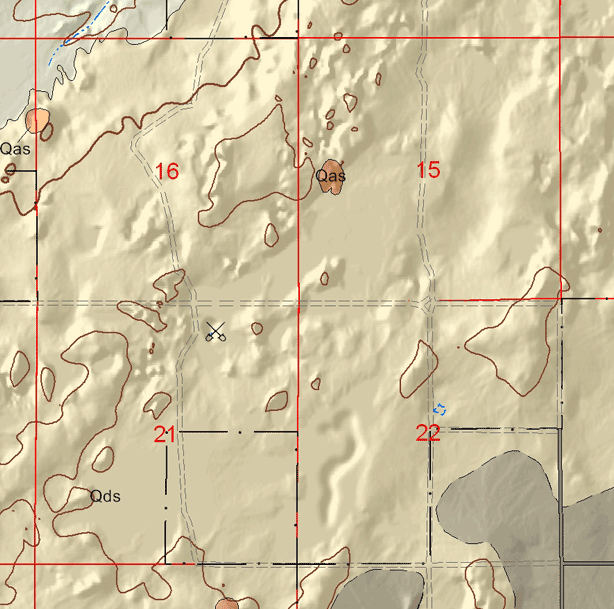 small geologic map