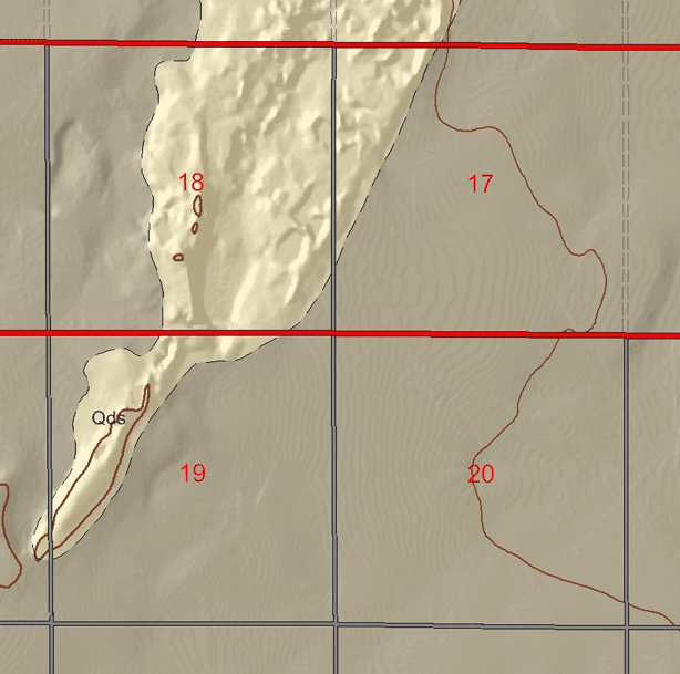 small geologic map