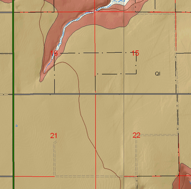 small geologic map