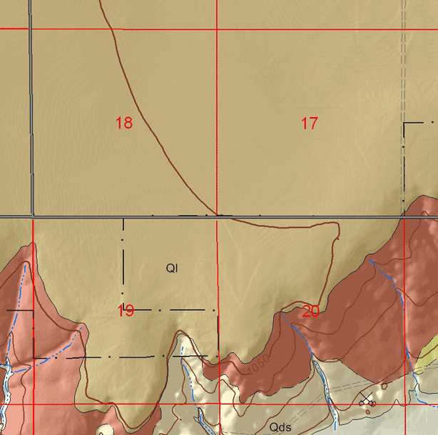 small geologic map