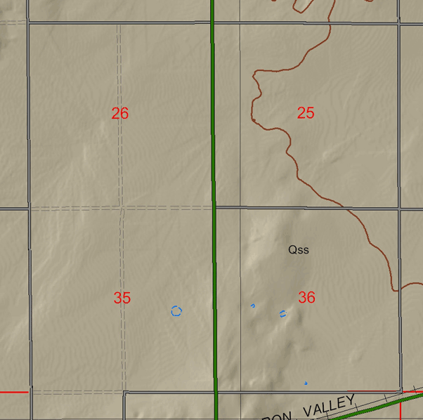 small geologic map