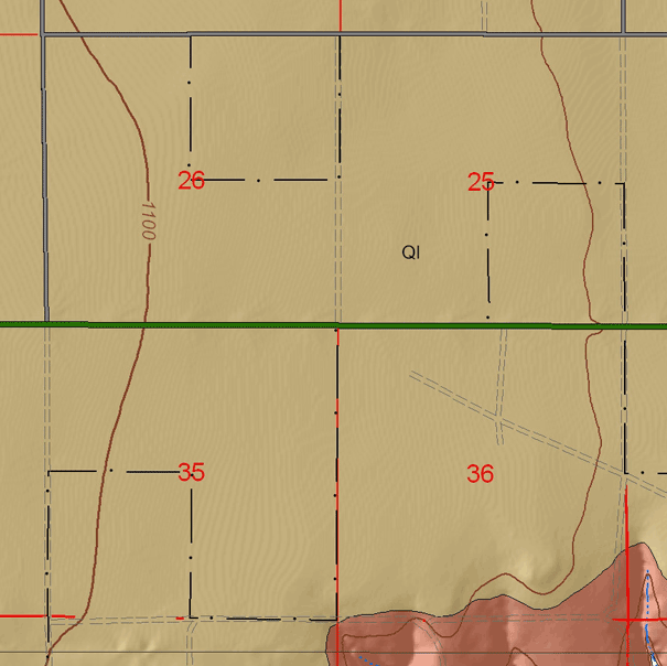 small geologic map