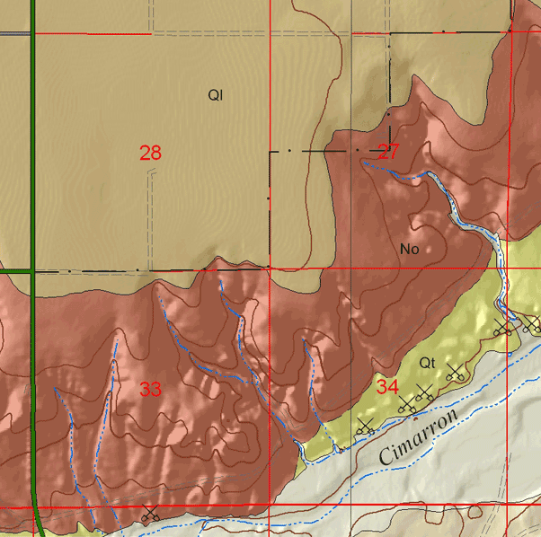 small geologic map