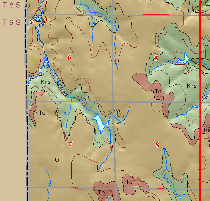 small geologic map