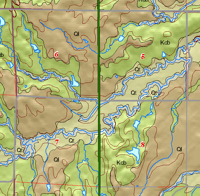 small geologic map