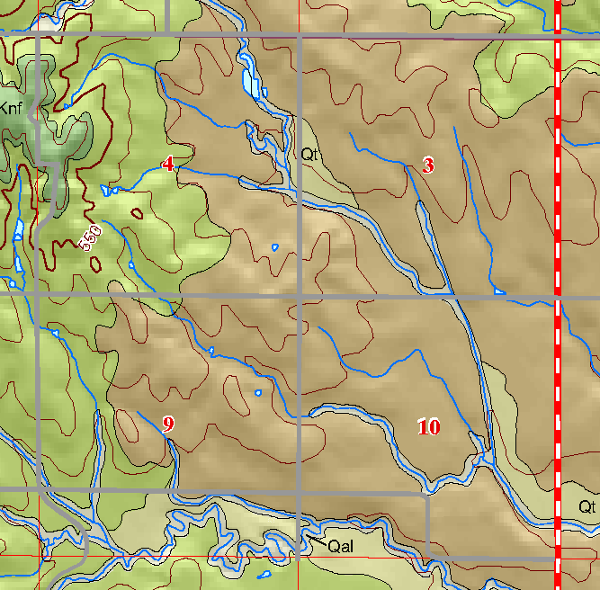 small geologic map