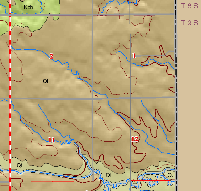 small geologic map