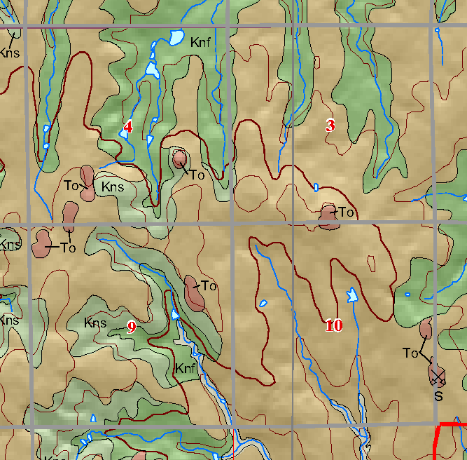 small geologic map