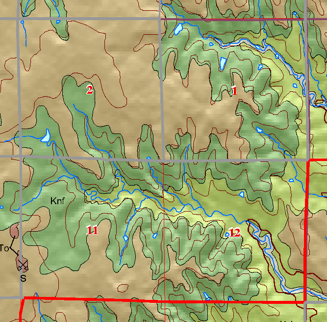 small geologic map