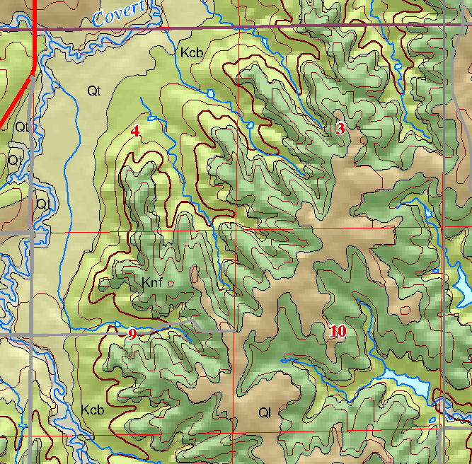 small geologic map