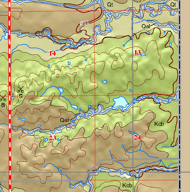 small geologic map