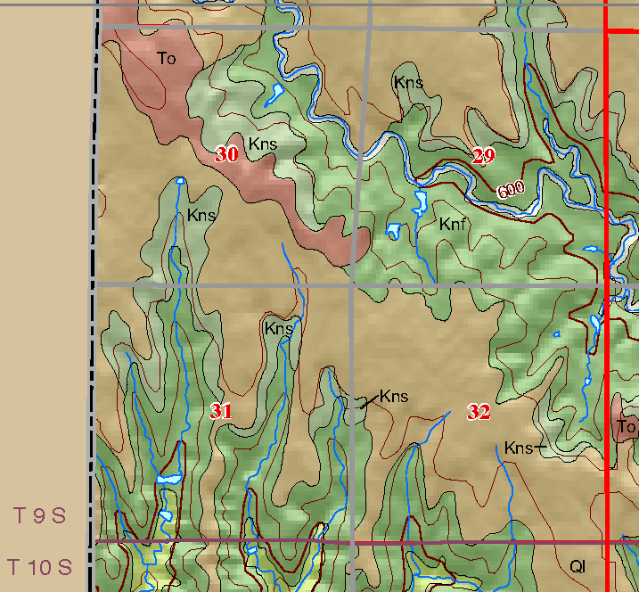 small geologic map