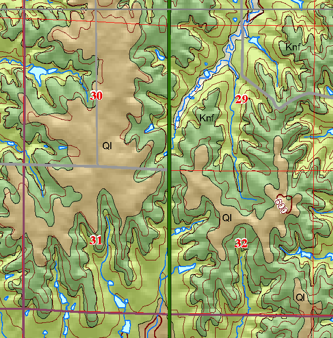 small geologic map