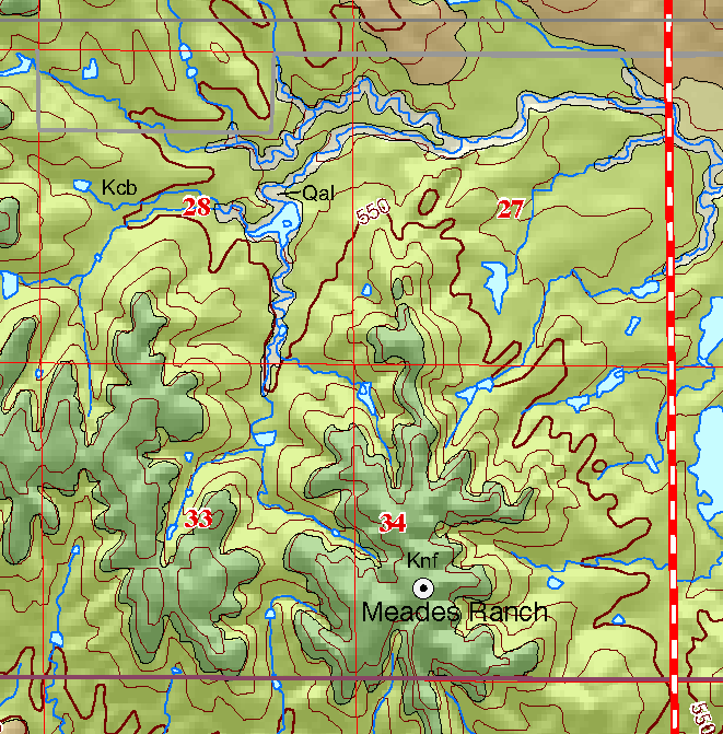 small geologic map