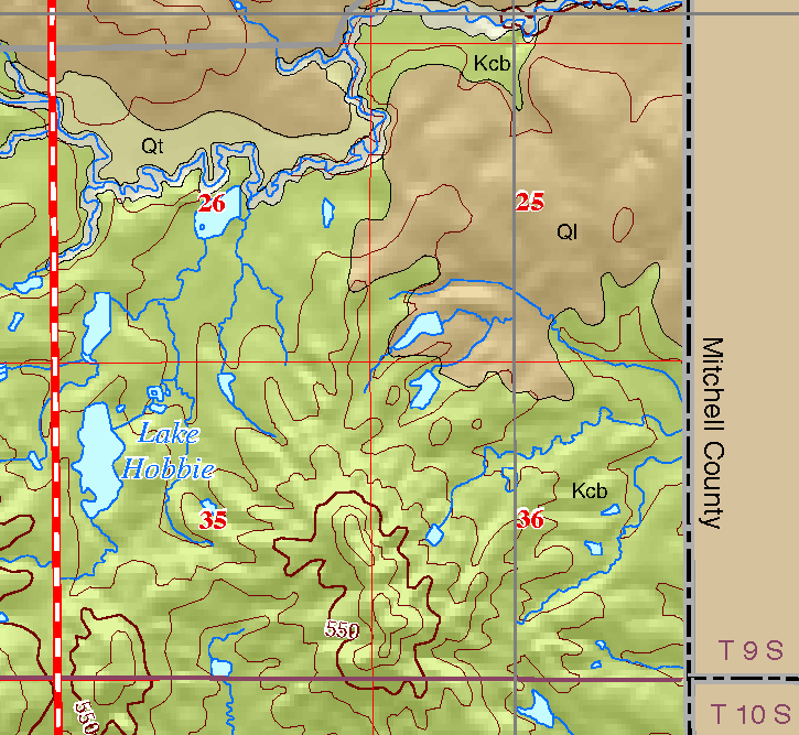 small geologic map