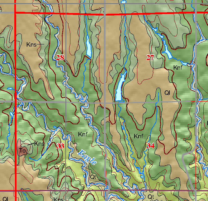 small geologic map