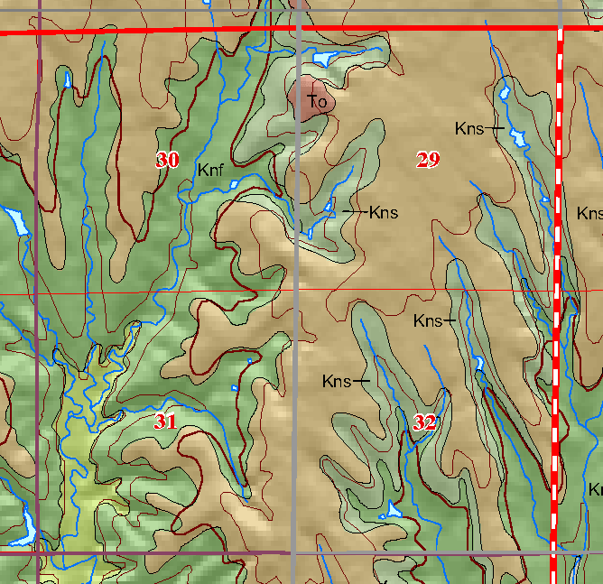 small geologic map