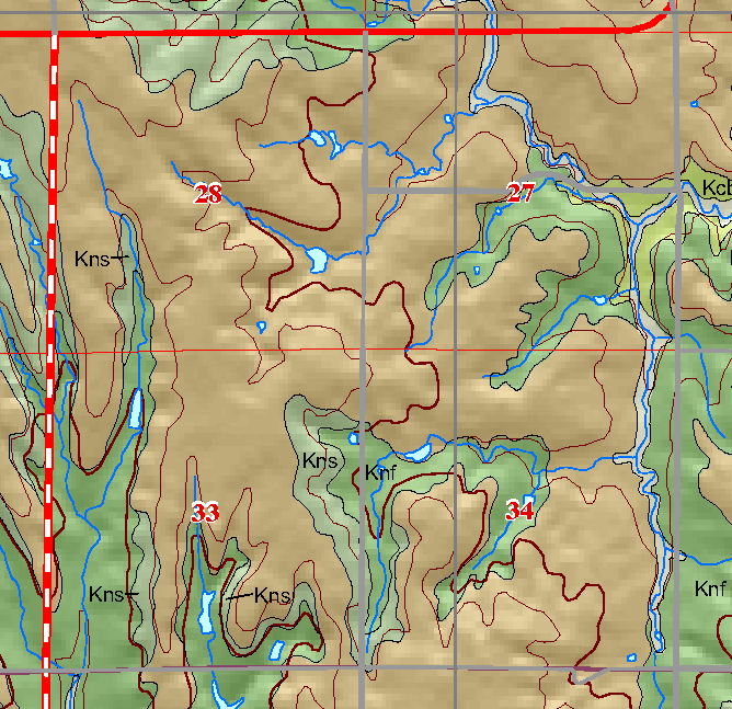 small geologic map