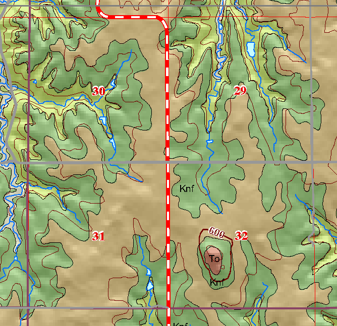 small geologic map