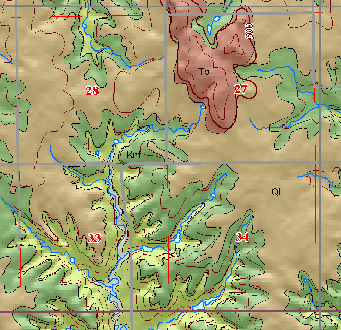 small geologic map