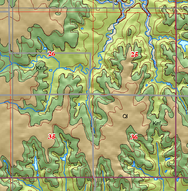 small geologic map