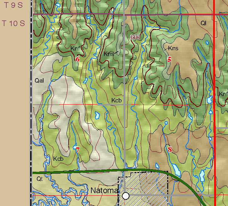 small geologic map