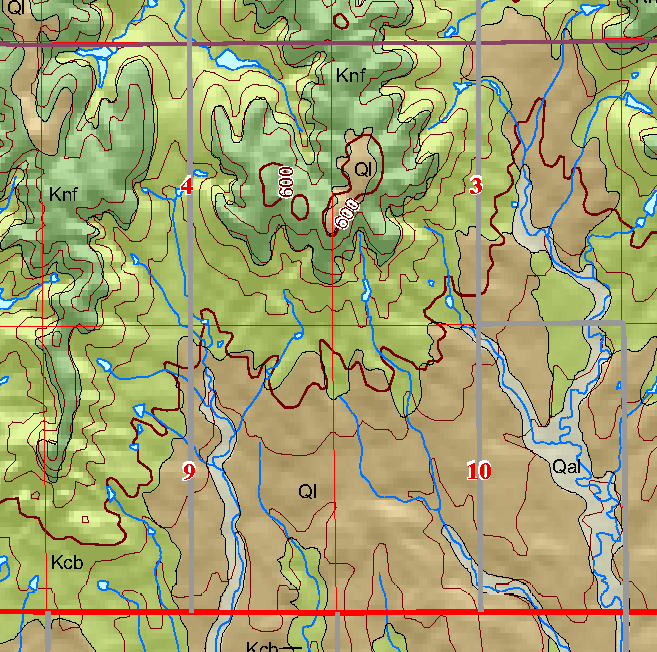 small geologic map