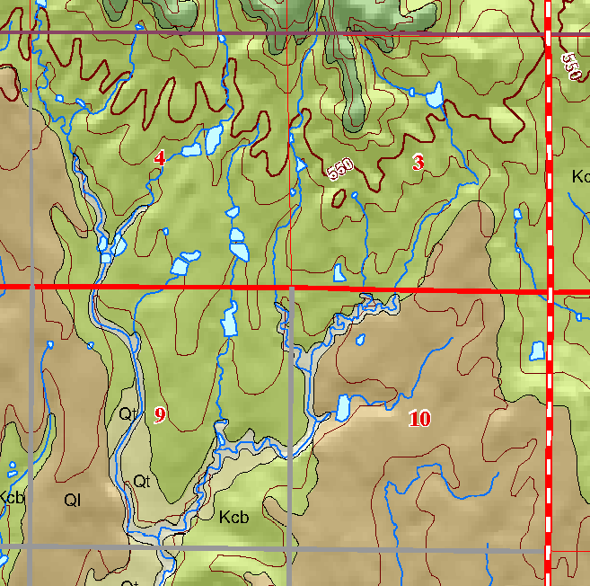 small geologic map