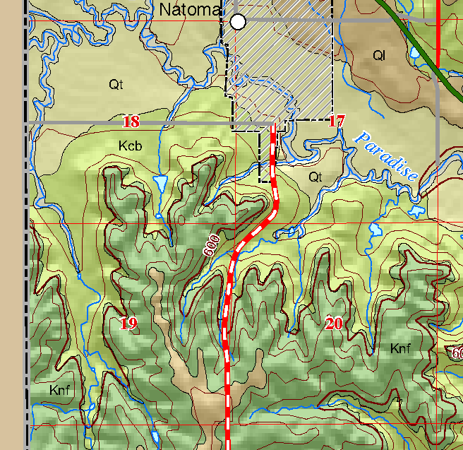 small geologic map