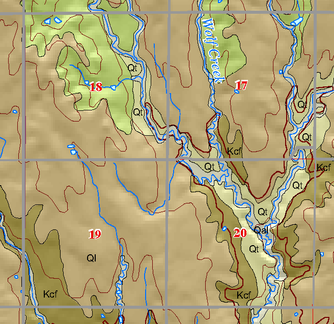 small geologic map