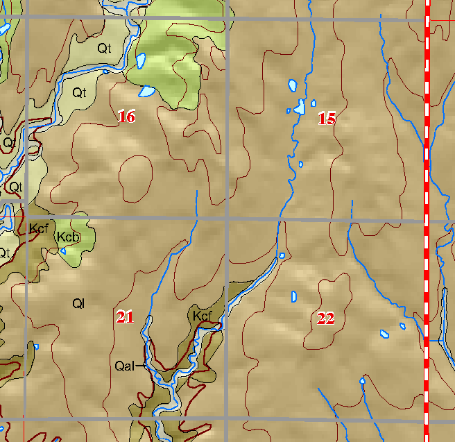 small geologic map