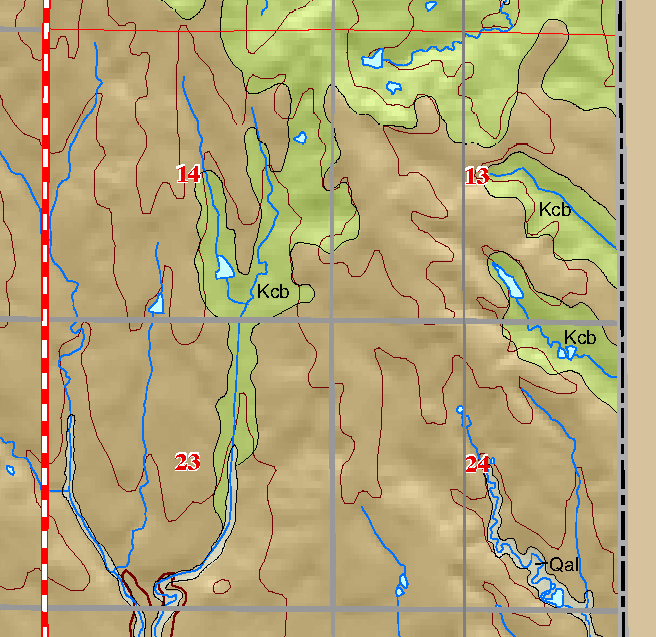 small geologic map