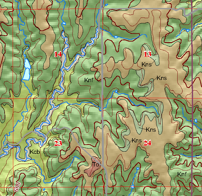 small geologic map