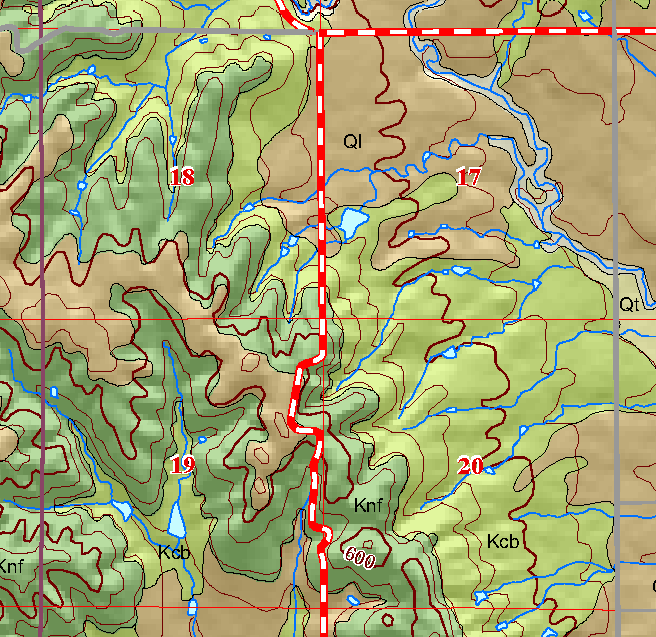 small geologic map