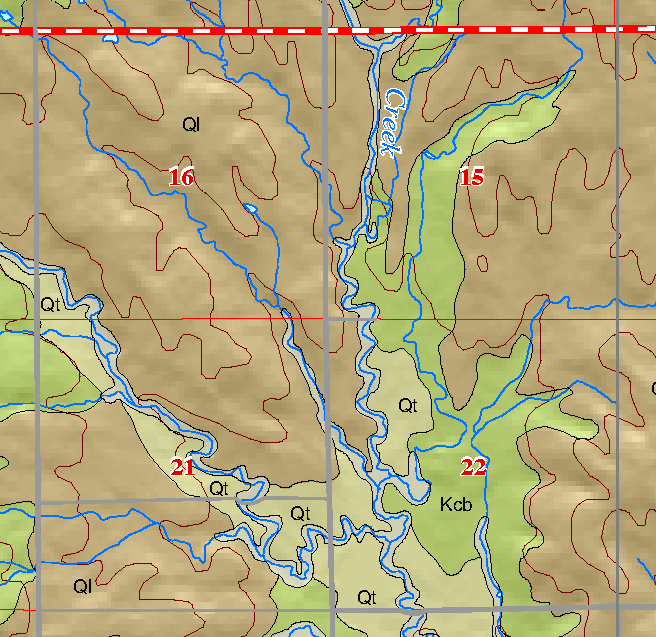 small geologic map