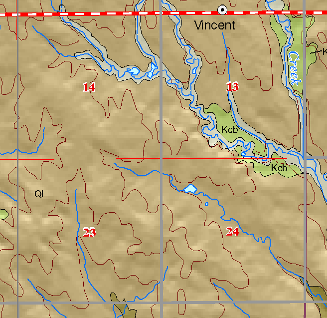 small geologic map