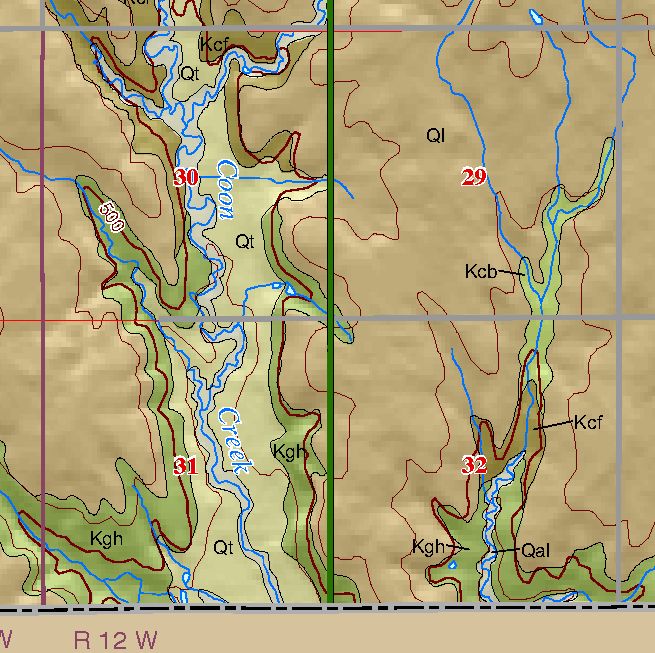 small geologic map