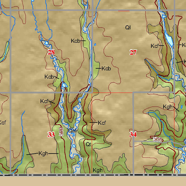 small geologic map