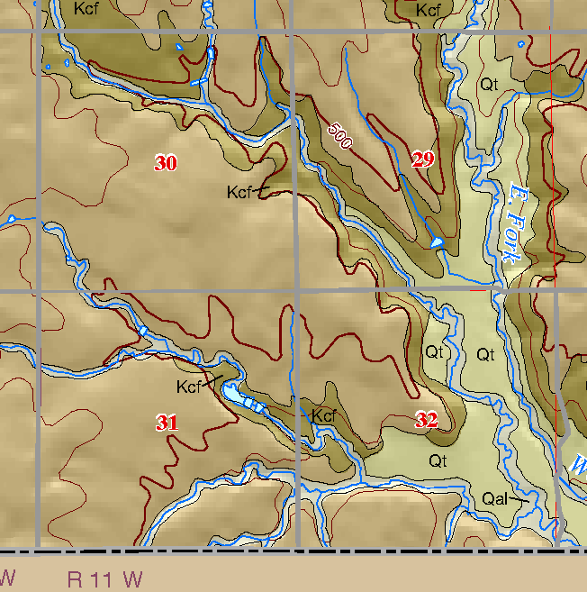 small geologic map