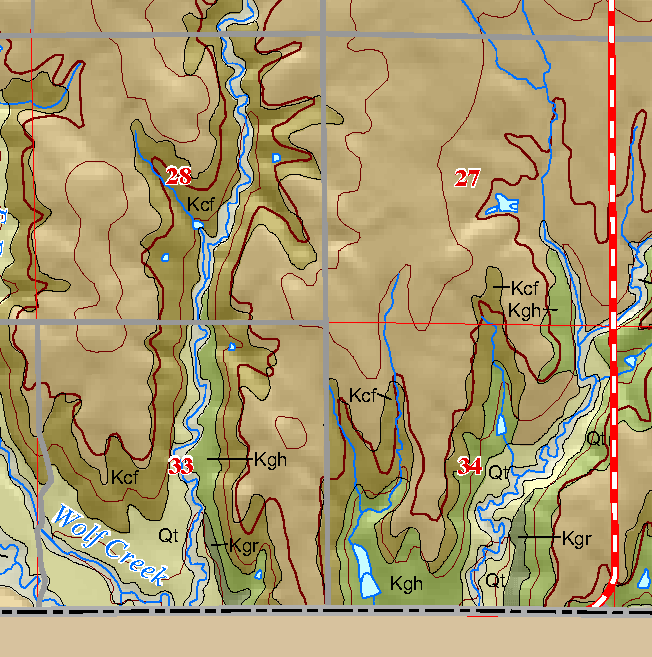 small geologic map