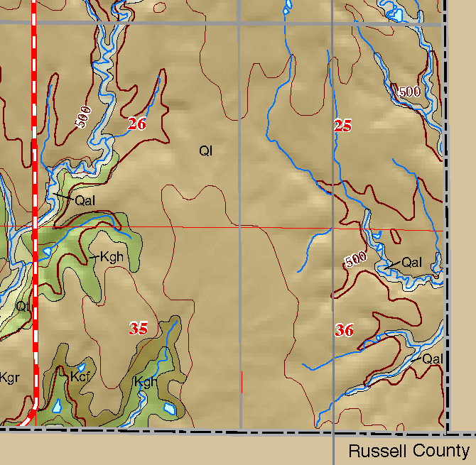 small geologic map