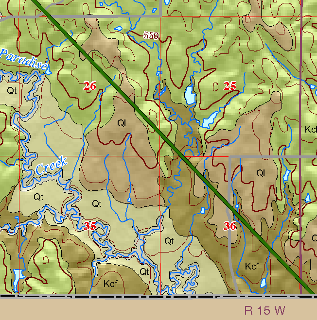 small geologic map