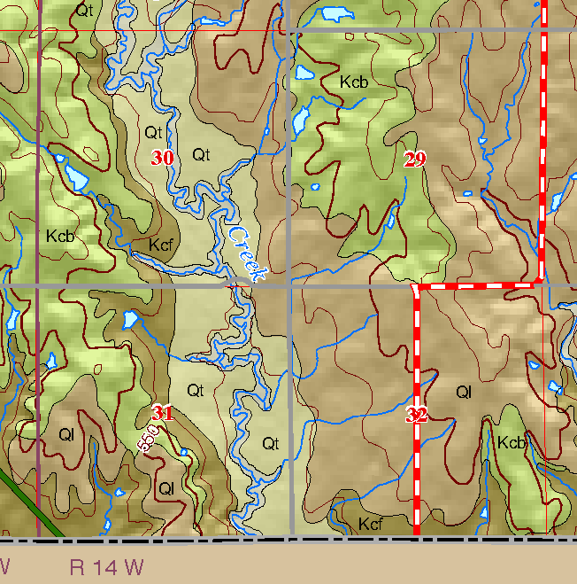 small geologic map