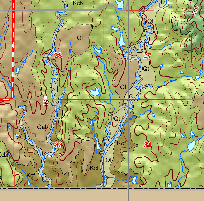 small geologic map