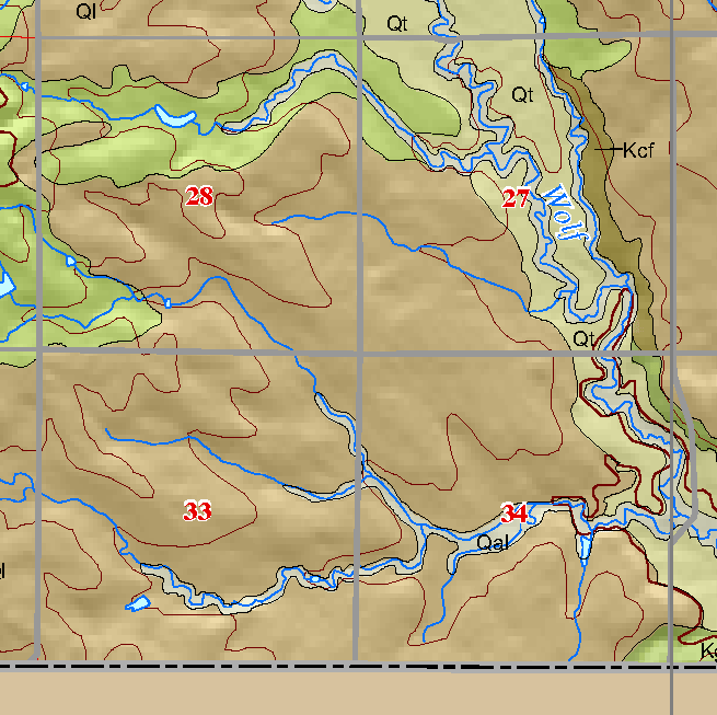 small geologic map