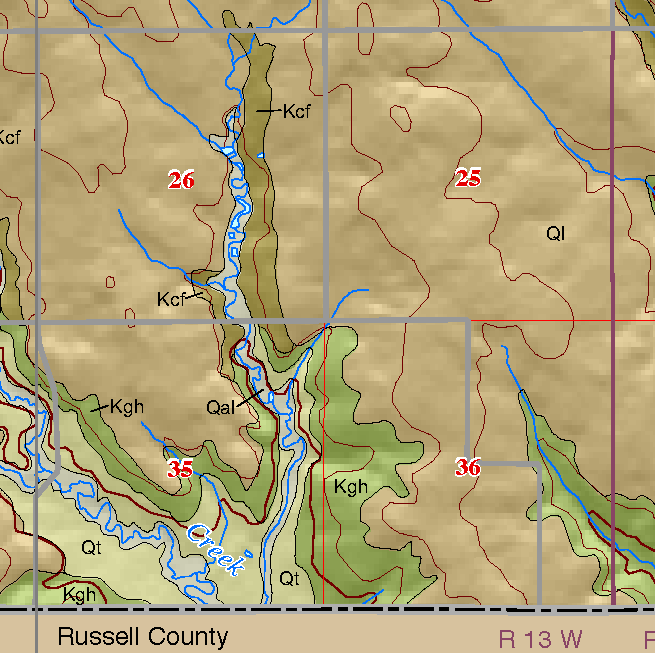 small geologic map