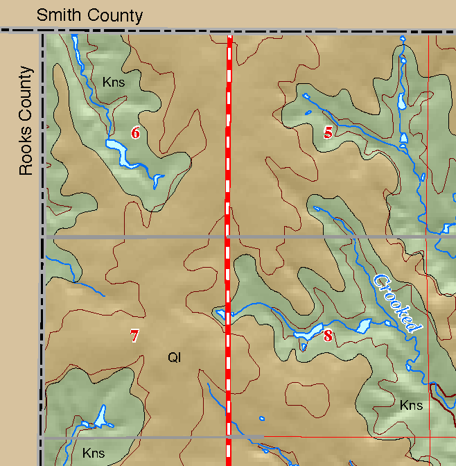 small geologic map