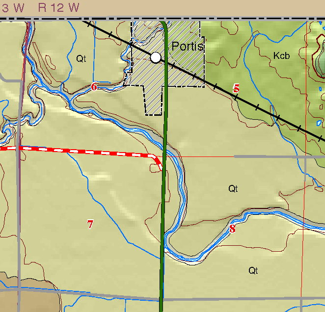 small geologic map