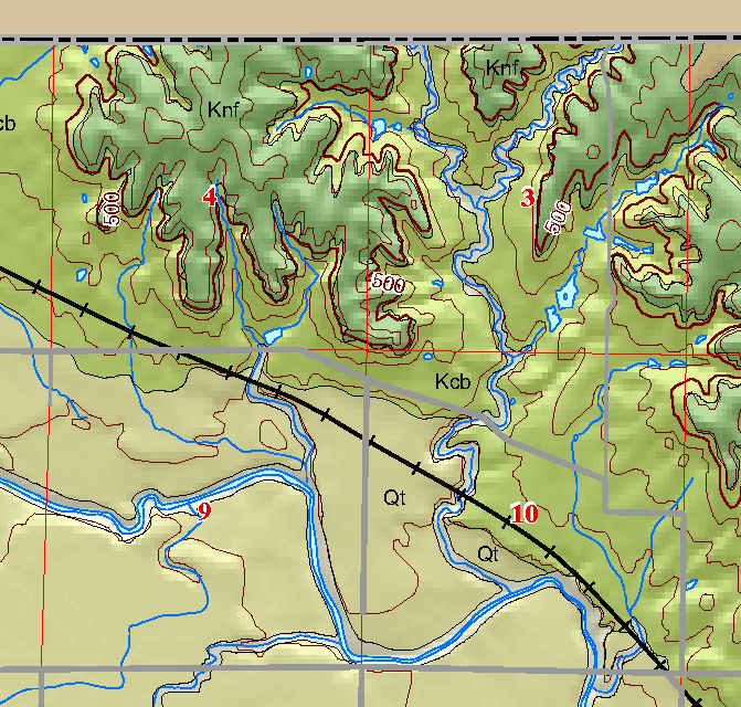 small geologic map