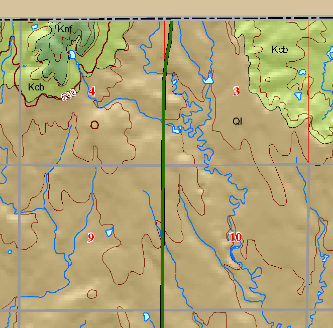 small geologic map